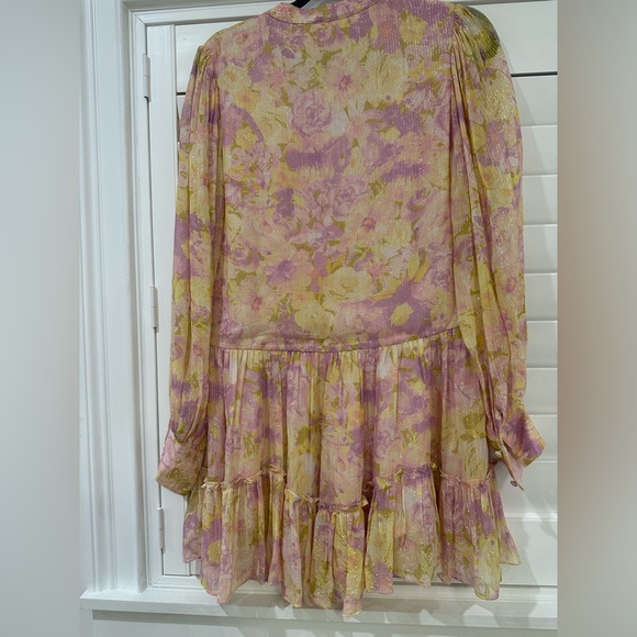 Rococo Sand Floral Shift Mini Dress - Picture 4 of 4